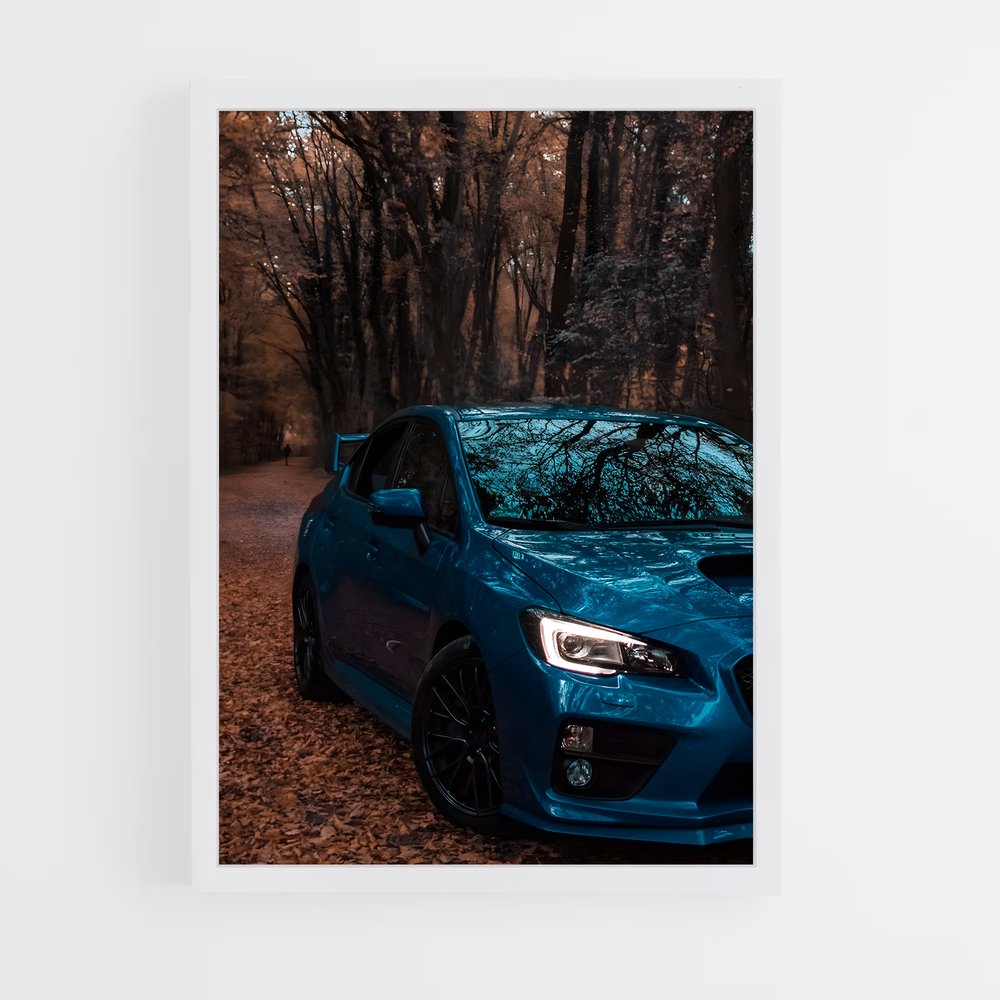 Poster superbe Brz sti – affiche Subaru (vue 3)